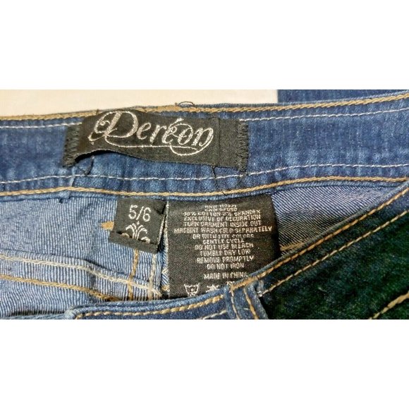 House of Dereon Beyonce Skinny Stretch Denim Jeans Women’s Size 5/6 - Picture 4 of 5